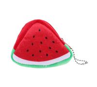 minkissy Monedero De Sandía Triangular De Frutas para Mujer Monedero para Lápiz Labial y Llaves Material De La Cartera