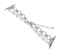 minkissy Nuestra Correa De Reloj Para Mujer Cuentas De Cristal Correa Ajustable Cuentas De Bambú Para Para Diario y Ocasiones Especiales