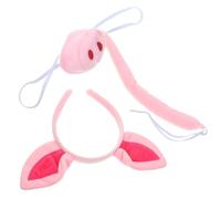 minkissy Orejas De Nariz De Cerdo Disfraz De Cerdo Diadema y Hocico De Para Fiestas Infantiles y
