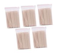 minkissy Palitos Aplicadores Doble Extremo de Cera de Madera 500 Piezas para Manicura y Pedicura Ideales para Uso Diario en Casa y Depilación de Cejas