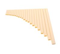 minkissy Pan Flute G Key Pipes Traditional Chinese Woodwind Instrument For Beginners Adults With Left Right Hand Play Case Included