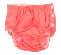 minkissy Pañal de Natación Reutilizable para Ñiño 80 Cm 6-13 Kg, Bañador Protector Elástico Color Naranja, Pañal de Baño Lavable para Piscina y Aprendizaje de Natación Infantil