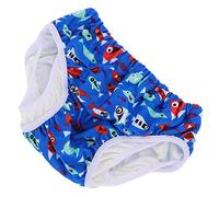 minkissy Pañales De Baño Reutilizables Para Bebés Pañales Decorativos Estampado De Dibujos Animados Para Nadar La Piscina Mar