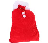 minkissy Papá Noel bolso con cordón suministros de fiesta de navidad Día festivo favor Presente bueno jumbo Saco de Papá Noel papá noel mochilas de cuerdas bolsas de navidad paño