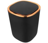 minkissy Papelera de Baño Sensor Automático Negra para Oficina