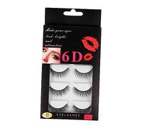 minkissy Paquete De 5 Pestañas Postizas Voluminosas Y Gruesas Herramienta De Maquillaje De Belleza Hecha A Mano Para Un Aspecto Natural