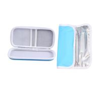 minkissy Paquete Refrigerador De Insulina Bolsa De Almacenamiento De Viaje Bolsa Refrigeradora Aislada Bolsa De Viaje para Suministros Bolsa De Viaje Organizador Soporte Portátil