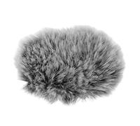 minkissy Parabrisas para Micrófono Pequeño Peludo Compatible con Dji Mic 2 Funda Antiviento Difusa Ligera y Portátil para Grabación al Aire Libre Amortiguador de Sonido y Protección