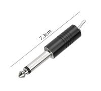 minkissy Pedal Portátil de Acero Inoxidable Negro para Máquina de Tatuajes, Interruptor Inalámbrico Conmutación Automática, Compacto y Resistente, Adecuado para Uso Profesional en Estudio de Tatuajes