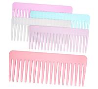 minkissy Peine De Anchos 5unids Peine Desenredante Para Cabello Rizado y Mojado
