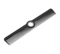 minkissy Peine Giratorio Negro para Barberos con Función de Recorte y Material Tpr Antistático para Cabello Masculino Profesional