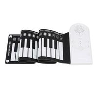 minkissy Piano Portátil Enrollable de Silicona con Teclas Plegable y Fácil de Transportar Teclado Electrónico Flexible para Principiantes Edades con Altavoz Integrado y Diseño Duradero