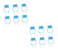 minkissy Piezas clip corrector de nariz del sueño tapón de sangrado nasal clips de tope nasal Tapones nasales Tapón nasal accesorio para la nariz pinza de fijación de la nariz Eva