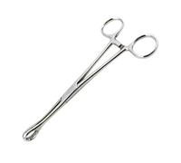 minkissy Pinzas De Esponja Autoblocantes Herramienta Para Perforación Corporal y Tatuajes Pinzas Hemostáticas Plateadas