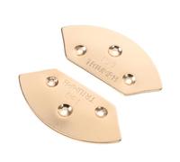 minkissy Placas Metálicas para Talón de Zapatos 2 Piezas, Protectores Antideslizantes y Resistentes al Desgaste para Botas de Senderismo, Kit de Reemplazo para Suelas Delanteras y Talones,