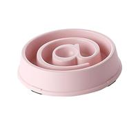 minkissy Platos De Comida Tazón De Asfixia para Perros Tazón Lento para Cachorros Perro Comiendo Plato Comedero para Perros Bloat Stop Bebedero para Perros Gato Gentil Mascota Vajilla