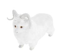 minkissy Plush Sheep Toy Realistic Farm Animal Figurine Soft Lamb Plush Decoration For Home and Garden