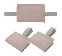 minkissy Protector de Puerta Tela Oxford 3 Piezas para Guardería, Cojín Amortiguador Que Previene Lesiones y Atrapamientos en Dedos de Bebés Color Aleatorio