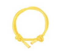 minkissy Pulsera Trenzada Amarilla Con Diseño De Chica Tejedora Accesorio Ajustable Para Decoración Elegante Y Elegante