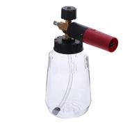 minkissy Pulverizador de Espuma para Automóviles de 1l Boquilla Ancha, Plástico y Cobre, para Limpieza y Cobertura Uniforme en Garaje o Estación de Lavado Profesional
