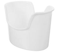 minkissy Recipiente para Lavado de Oídos de Plástico Blanco, Ligero y Compatible Sistema de Lavado para Eliminar Cera en Casa U Oficina