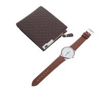 minkissy Reloj para Hombre Cartera De Obsequio para Novio Esposo y Padre Ocasiones Especiales