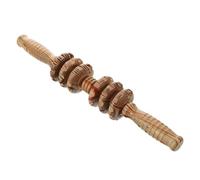minkissy Rodillo de Madera para Masaje Abdominal y Espalda con Herramienta Manual para Aliviar Tensión y Estrés Corporal para Relajación y Cuidado Personal
