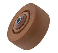 minkissy Rueda de Alta Temperatura de 3 Pulgadas para Horno, Rueda Giratoria de Nylon Rodamiento de Rodillos, Repuesto para Rejilla de Pan, Resistente al Desgaste y Presión, Uso Industrial