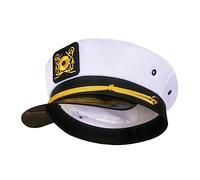 minkissy sombrero sombrero de sombreros de de yate tapa Hombres fiesta sombrero de de halloween Sailor Sea Captain Hat de mar tarjeta de poliéster