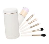 minkissy Soporte Brochas Maquillaje Set Pinceles Maquillaje Brochas De Viaje Mango Duradero