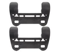 minkissy Soporte de Bomba Exterior Ligero 2 Unidades Clip de fijación plástico Negro para Bicicleta y Actividades al Aire Libre