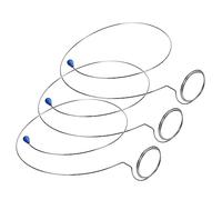 minkissy Soporte de Lupa de Metal Ajustable Pequeño, Alambre para Sujetar Lentes, Accesorio para Reparación de Relojes, Liviano y Flexible para Uso Profesional y Manualidades
