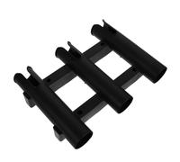 minkissy Soporte Firme de Pesca para para Pescar Cañas Negro de Plástico de Fácil de Transportar Marina Mar Adecuado y