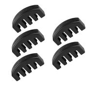 minkissy Sordina para Violín Goma Estilo Garra 5 Piezas Compatible 4/4 3/4 1/2 Silenciador Práctica Instrumento Reducción Ruido Herramienta Entrenamiento