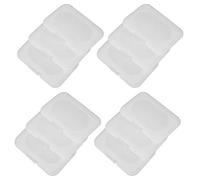 minkissy Tapa Abatible para Toallitas Húmedas para Ñiño, Plástico Reutilizable, Tamaño 120x77 Mm, Cubierta Hermética Antidespolvante, Accesorio Compatible para Porta Toallitas, Uso