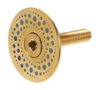minkissy Tapa Superior de Horquilla Delantera 28.6mm Diseño Resistente Humedad para Bicicleta de Aleación de Titanio para Ciclismo de Carretera y Montaña