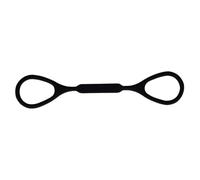 minkissy Tapón de Trompeta de Silicona Negro Cordón Elástico Pequeño, Accesorio para Trompeta Estándar, Anillo Tope Deslizante para Control de Corredera, Adecuado para Músicos de Banda