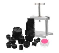 minkissy taponadora de Relojes Mira el Kit de Herramientas Kit de reparación de de Reloj Pasador de chaveta de Enlace de Banda de Reloj Ver Prensa Morir Ver abridor el plastico Plata