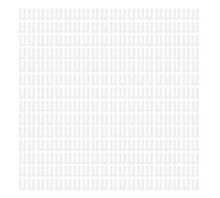 minkissy Tapones de Plástico Transparente para Gafas sin Montura 200 Unidades 1,4x0,8x7 Mm Kit de Fijación Doble para Reparación y Mantenimiento de Monturas sin Aro Uso