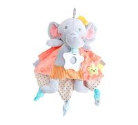 minkissy Toalla de Muñeca para Bebés con Diseño de Toalla de Saliva para Recién Nacidos Juguete de Apego Suave y Seguro para Cunas y Carritos Desarrollo Visual Infantil