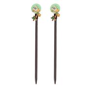 minkissy Tocado De Horquilla Estilo Antiguo 2 Pcs Palillos Para El Pelo Joyería Para Mujeres