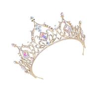 minkissy Tocado De Moda De Boda Para Novia Enredadera De Pelo Con Diamantes De Imitación Elegante Diadema De Cumpleaños