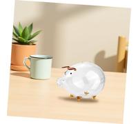 minkissy Transparente Alcancía Cerdito para Adultos Diseño Divertido y Resistente Caja de Visual para Enseñar Educación Financiera y Fomentar el Diariamente