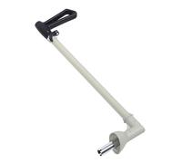 minkissy Varilla de Empuje Plegable Gris para Patinete y Cochecito, Accesorio de Mango de Repuesto, Manija Resistente y Ligera para Actividades al Aire Libre