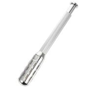 minkissy Varilla de Moxibustión de Acero Inoxidable 0.7mm para Masaje Corporal y Alivio, Soporte Portátil para Terapia en Abdomen y Ojos