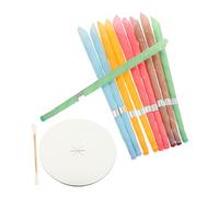 minkissy Velas De Cera Para Limpiar Con Discos Kit Para Remover Cerumen De Adultos Limpieza y Para