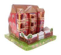 minkissy Villa de Papel Ancestral Japonés para Sacrificio, Papel de Nota para Quemar en Ceremonias Tradicionales, Objeto de Culto para Festival de Fantasmas, Suministro Funerario Grande