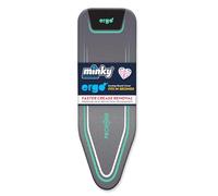 Minky Ergo Ironing Board Cover Funda para Tabla de Planchar, Algodón, Verde Menta, 122 x 38 cm