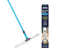 Minky Flexi Edge Blade - Barredora de suelos, hoja flexible de goma de 180°, espátula multiusos extensible, limpiador de ventanas y limpiador de baño
