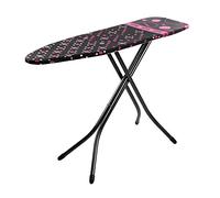Minky Tabla de Planchar Grande con Zona Resistente a Quemaduras, HH40203107K, Negro, Grande y compacta